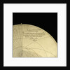Astrolabe: inscription on plate for 51 by Michael D. Piquer