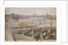 Study for A Jetty at Greenwich by Jesse Dale Cast