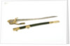 Solid half-basket hilted sword by Prosser