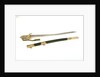 Solid half-basket hilted sword by Prosser