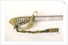 Solid half-basket hilted sword by Prosser