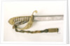 Solid half-basket hilted sword by Prosser