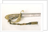 Solid half-basket hilted sword by Prosser