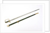 Straight stirrup hilted 'fighting' sword by Neck