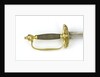 Small-sword said to have belonged to Sir William Hamilton (1730-1800). by Cullum