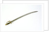 Slotted hilted sword by unknown