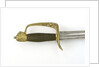 Slotted hilted sword by unknown