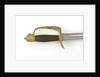 Slotted hilted sword by unknown