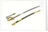 Solid half-basket hilted sword by Prosser