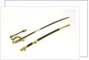 Solid half-basket hilted sword by Prosser