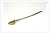 Solid half-basket hilted sword by Prosser