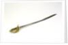 Solid half-basket hilted sword by Prosser