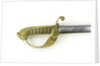 Solid half-basket hilted sword by Prosser