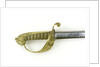 Solid half-basket hilted sword by Prosser