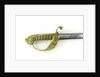 Solid half-basket hilted sword by Prosser