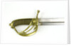 Solid half-basket hilted sword by Widdowson & Veale