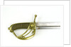 Solid half-basket hilted sword by Widdowson & Veale