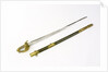Solid half-basket hilted sword by Henry Wilkinson