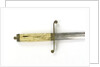 Dirk hilt by Unknown