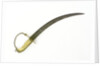 Curved bladed dirk by Unknown