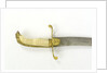 Curved bladed dirk by unknown