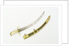 Curved bladed dirk by J. Salter
