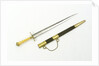 Straight bladed dirk by E. & E. Emanuel