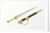 Straight bladed dirk by E. & E. Emanuel