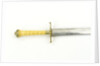 Straight bladed dirk by E. & E. Emanuel