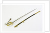 Sword, solid half-basket hilt by unknown