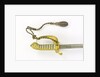 Hilt of sword, (solid half-basket hilt) by unknown