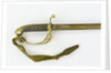 Hilt of sword, Royal Marines by unknown