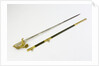 Sword, solid half-basket hilt by unknown