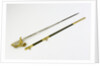 Sword, solid half-basket hilt by unknown