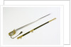 Sword, solid half-basket hilt by unknown