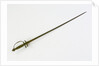 Small-sword, thought to have belonged to Rear-Admiral Robert Keeler (active 1756-1790) by unknown