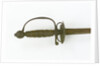 Hilt of small-sword, thought to have belonged to Rear-Admiral Robert Keeler (active 1756-1790) by unknown