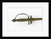 Hilt of small-sword, thought to have belonged to Rear-Admiral Robert Keeler (active 1756-1790) by unknown