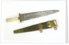Straight-bladed dirk by Unknown