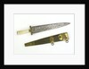 Straight-bladed dirk by Unknown