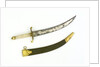 Dirk, curved blade by unknown