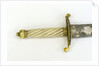 Hilt of dirk, curved blade by unknown