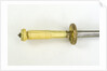 Hilt of dirk, straight blade by unknown