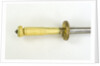 Hilt of dirk, straight blade by unknown