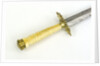Dirk, straight blade by O. Burke