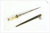 Hilt of dirk, straight blade by unknown