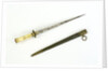 Hilt of dirk, straight blade by unknown
