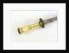 Hilt of dirk, straight blade by unknown