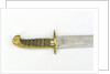 Hilt of dirk, after 1856 by Reilly