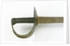 Hilt of cutlass by unknown